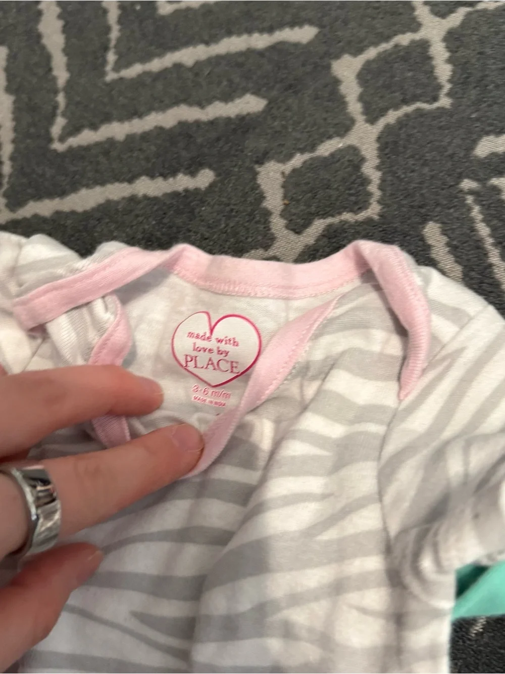 Baby girl onesie set